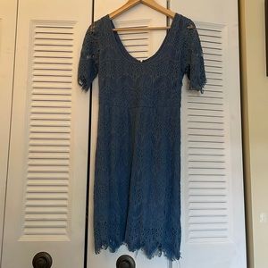 Pins & Needles Blue Dress
